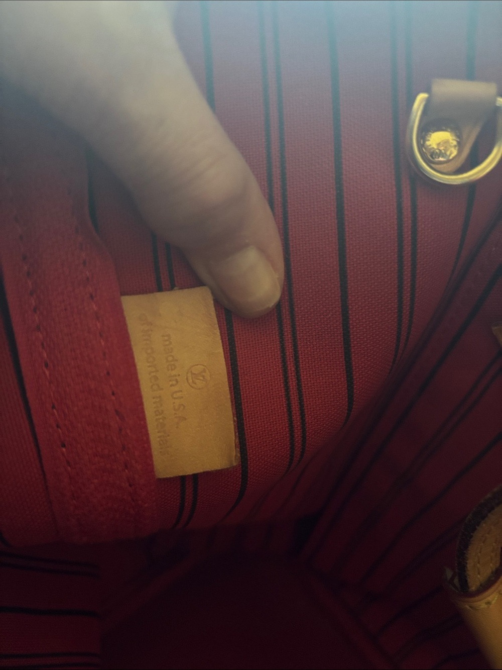 Louis Vuitton Brown Neverfull MM Tote - Picture 11 of 17